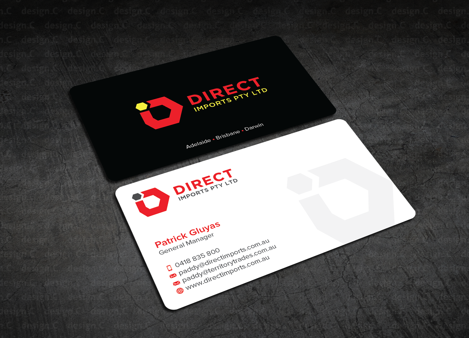 Business Card Design by design_C. for this project | Design #14372328