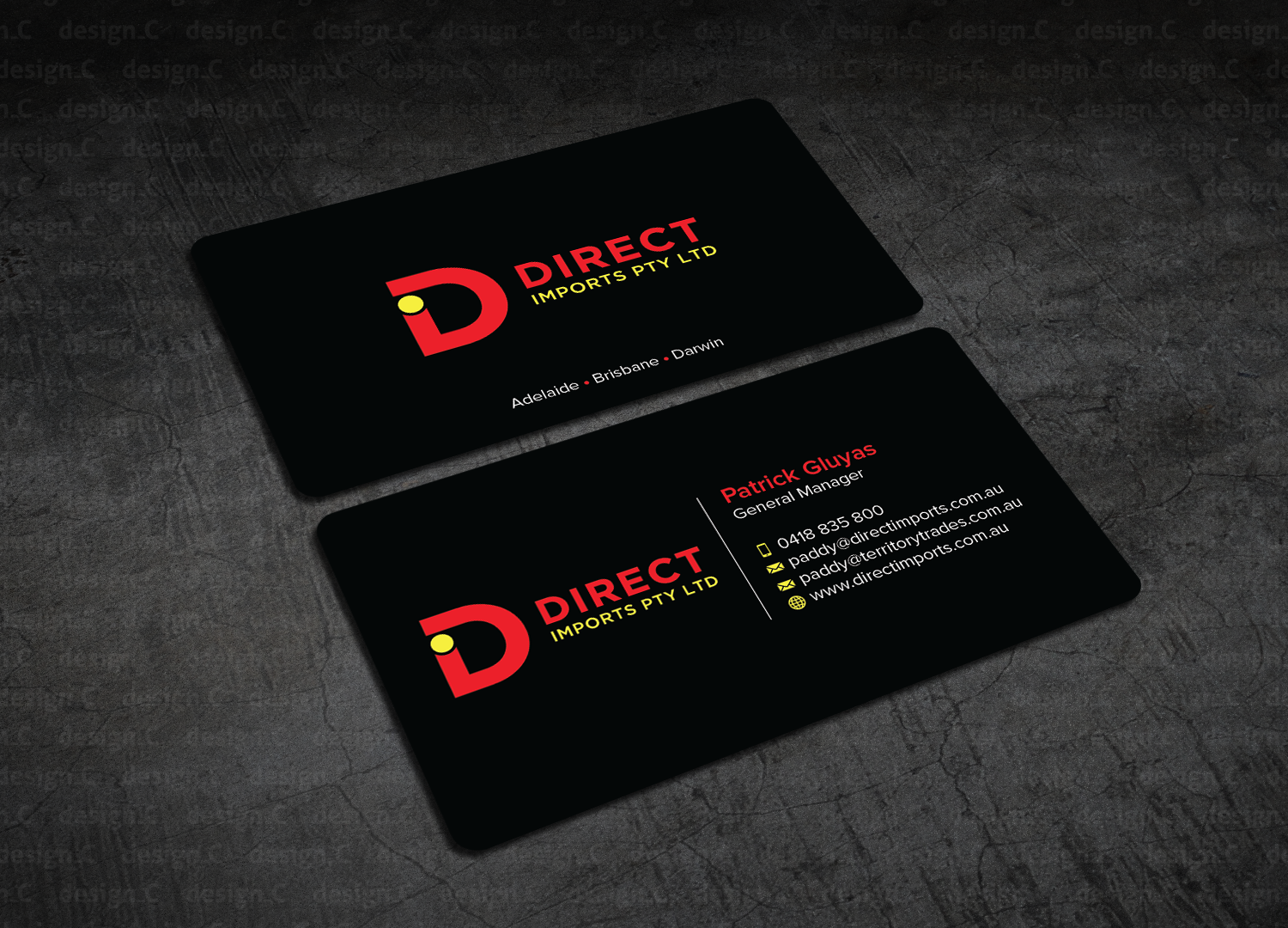 Business Card Design by design_C. for this project | Design #14372667