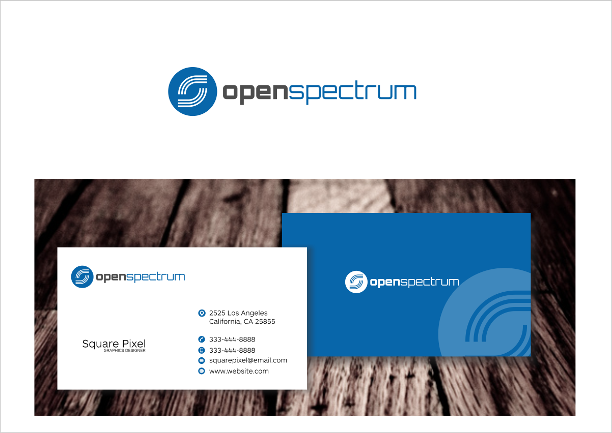Logo Design by squarepixel for Open Spectrum | Design #4293245