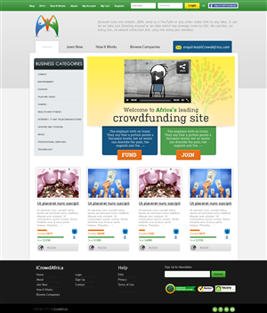 Web Design by stn50431 for Nico Helmets | Design: #1190630