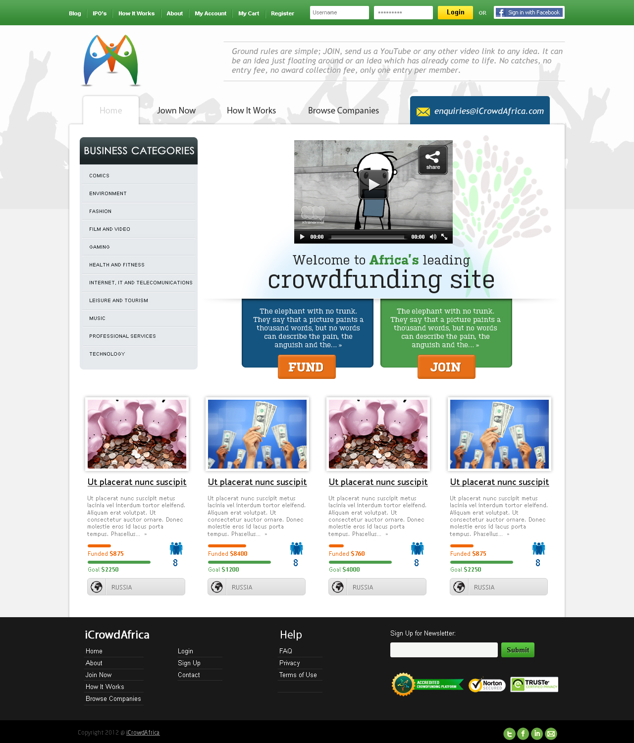 Web Design by stn50431 for Nico Helmets | Design #1190635