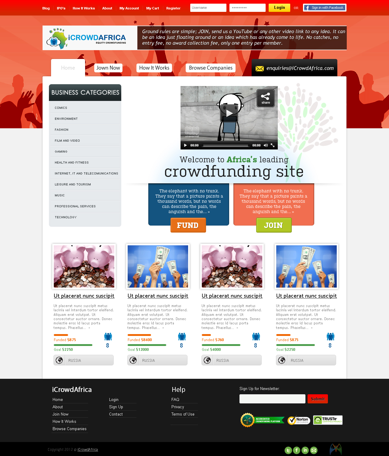 Web Design by stn50431 for Nico Helmets | Design #1227225