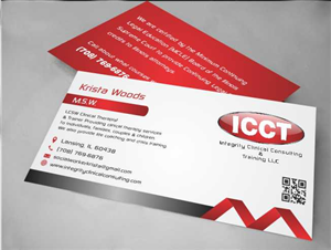 Business Card Design by AwsomeD for Integrity Clinical Consulting and Training LLC | Design: #4178520