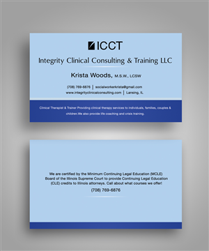 Therapy Services & Training | Visitenkarten-Design von Satyajit Sil Creations