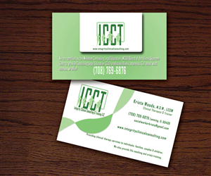 Business Card Design by ioannis1983gr for Integrity Clinical Consulting and Training LLC | Design: #4195700