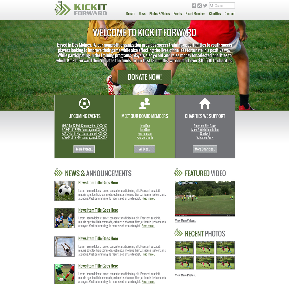 Web Design by dhobeika for this project | Design #4181696