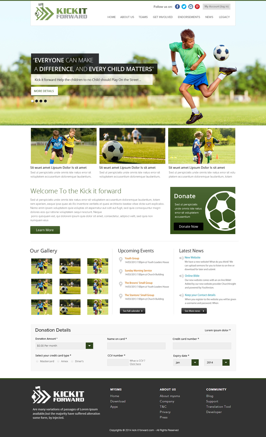 Web Design by OM for this project | Design #4200937