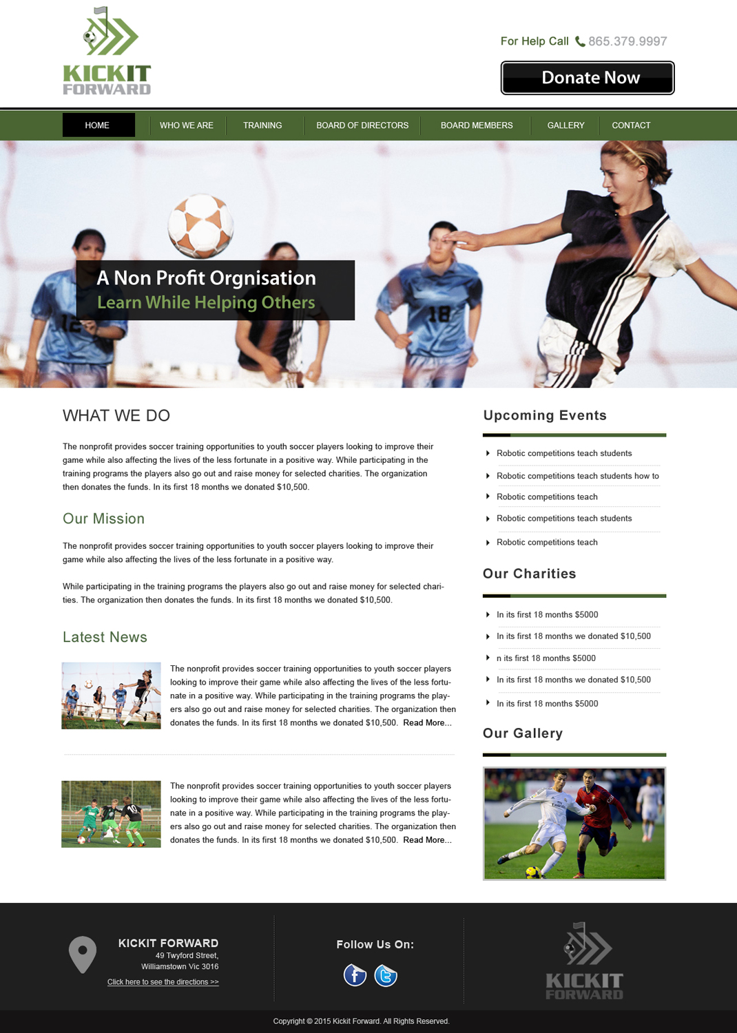 Diseño Web por Creative X Designs para este proyecto | Diseño #4221113