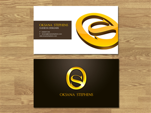 Fashion Design Business Card | Visitenkarten-Design von Adrian P