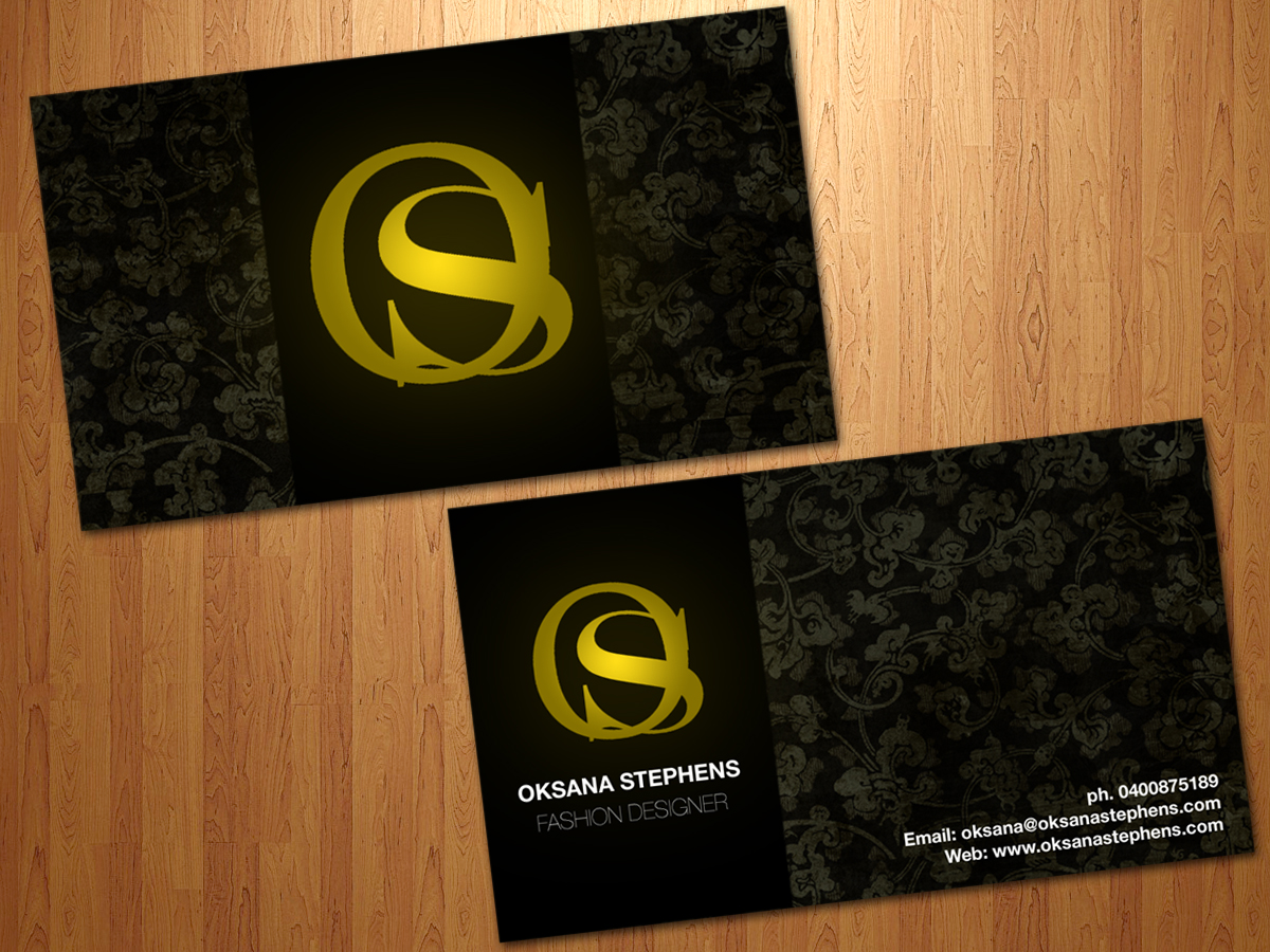 Business Card Design by seancfy for this project | Design #161572