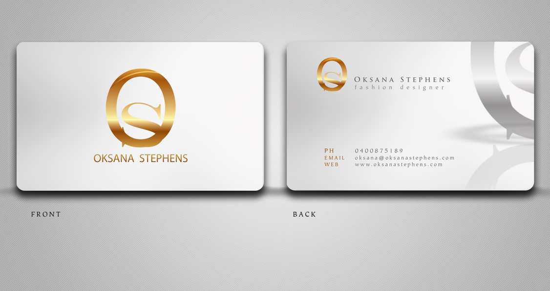 Business Card Design by disign for this project | Design #161233