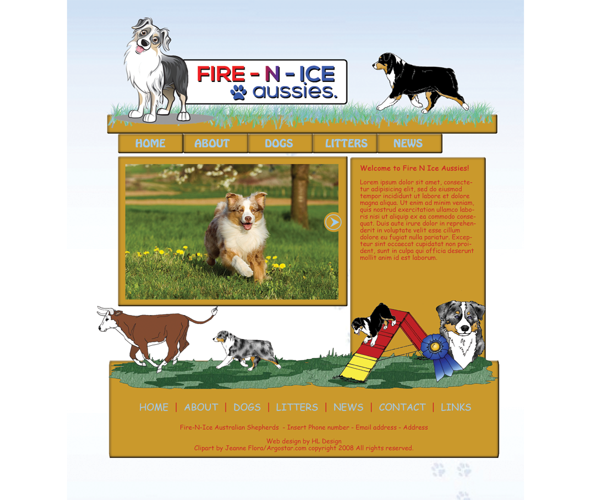 Web Design by HLDesign for Case by Case Inc | Design #4189684