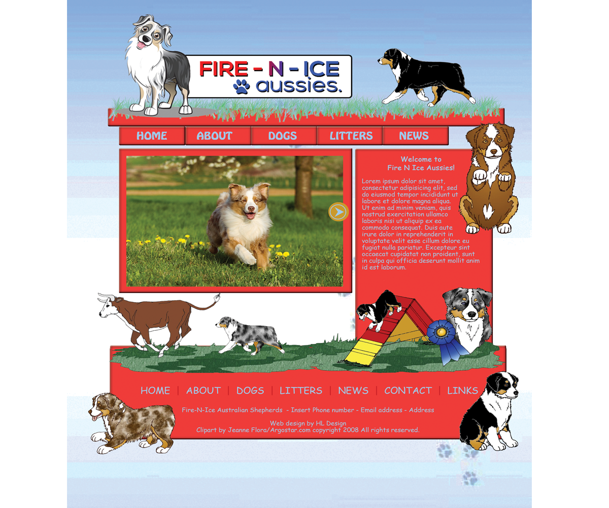 Web Design by HLDesign for Case by Case Inc | Design #4190050