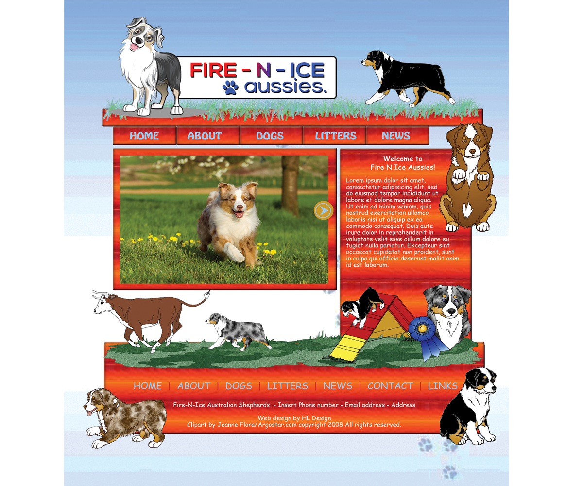 Web Design by HLDesign for Case by Case Inc | Design #4190115