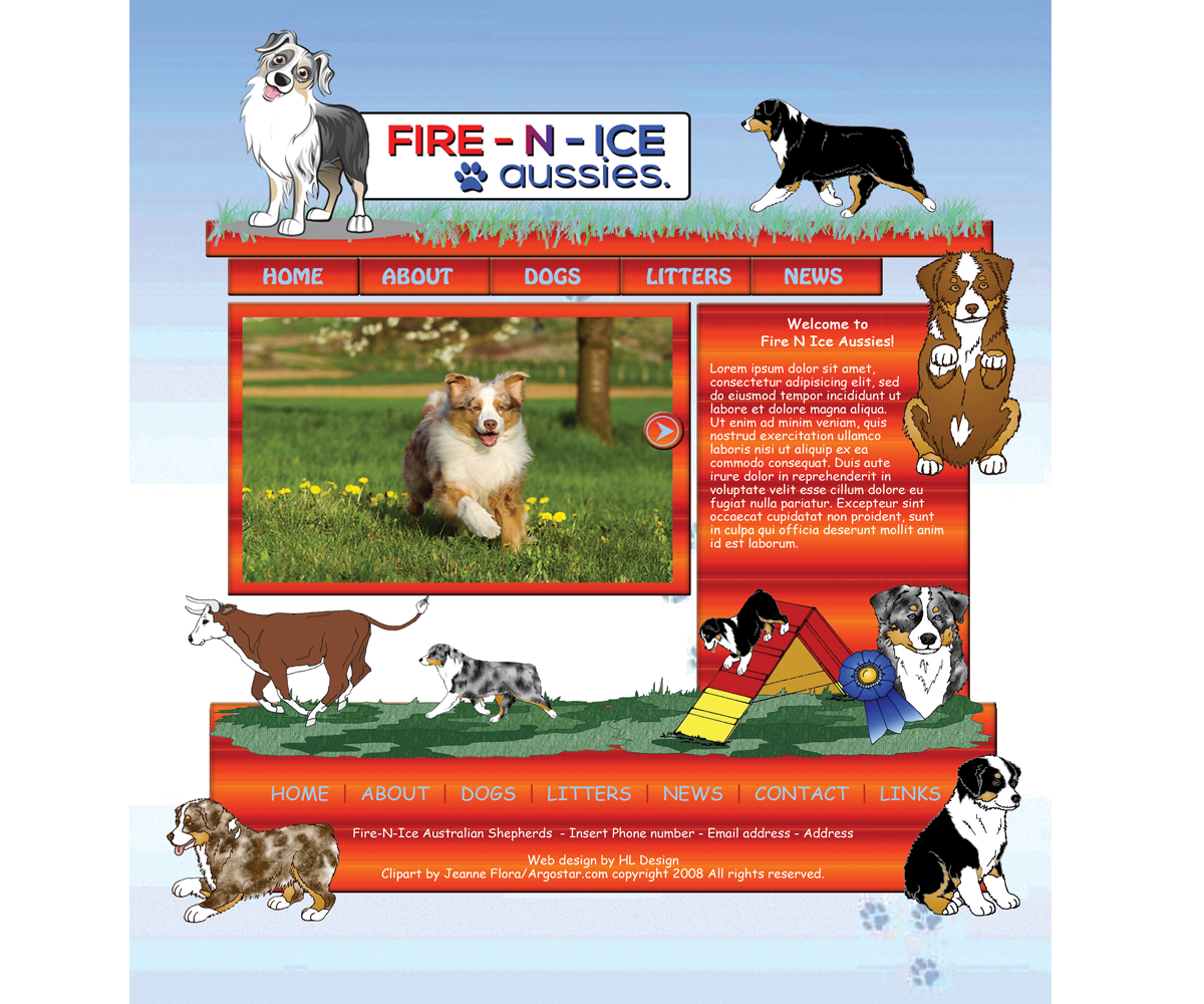 Web Design by HLDesign for Case by Case Inc | Design #4190539