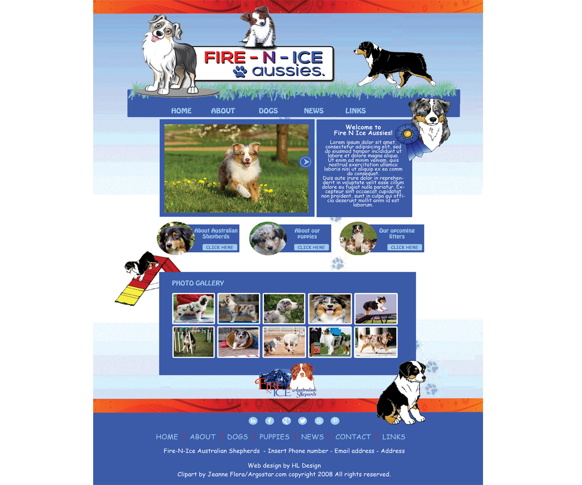 Web Design by HLDesign for Case by Case Inc | Design #4228601