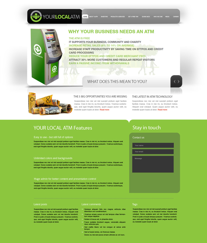 Wordpress Design by LFS Designs for this project | Design #171343