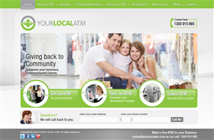 ATM Website-Great Opportunity for Portability | Wordpress Design by Sky Ram
