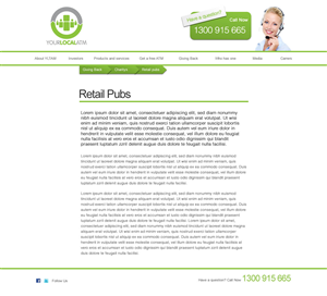 Wordpress Design by Argentinian Freelancer for this project | Design: #165065