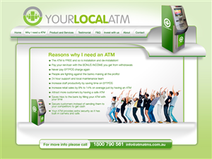 ATM Website-Great Opportunity for Portability | Wordpress Design by ganz abecia