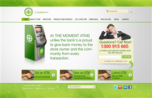 ATM Website-Great Opportunity for Portability | Wordpress Design by Violeta Pironkova