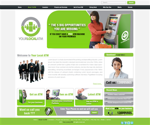 Wordpress Design by Mayank Patel for this project | Design #171100