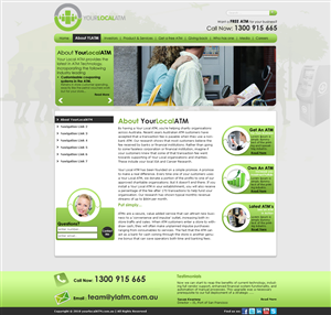 Wordpress Design by LogoDesigns.ae for this project | Design: #169435