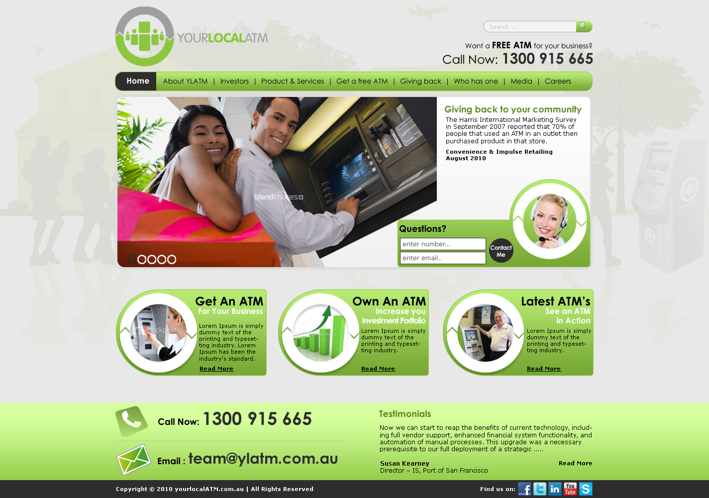 Wordpress Design by LogoDesigns.ae for this project | Design #170107