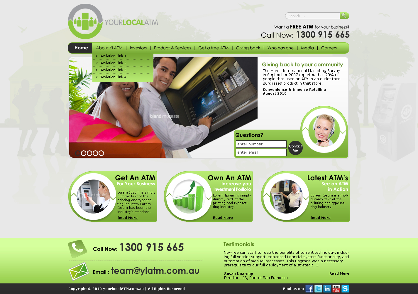 Wordpress Design by LogoDesigns.ae for this project | Design #170109