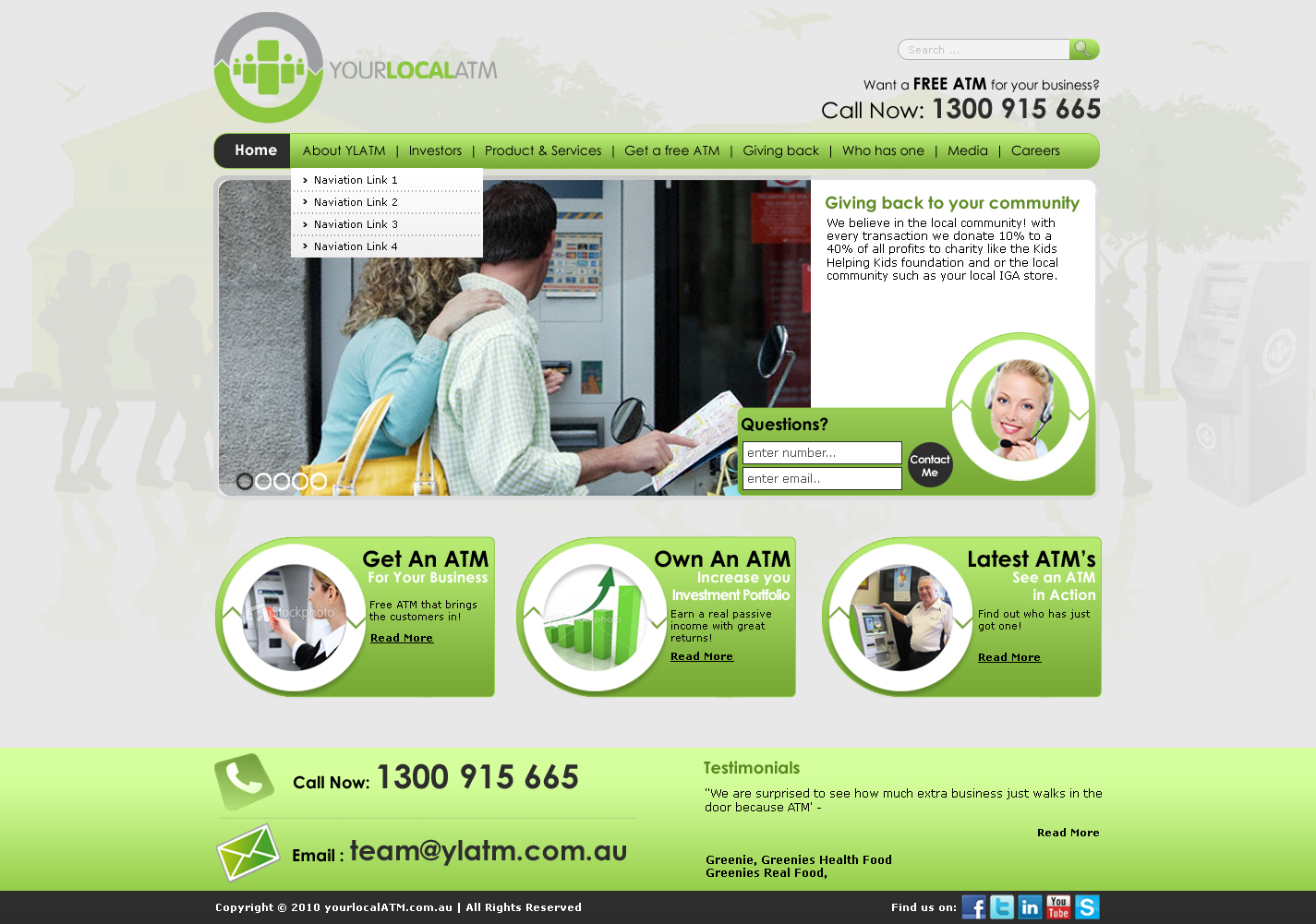 Diseño Wordpress por LogoDesigns.ae para este proyecto | Diseño: #170520