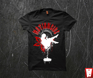 T-shirt Design for Rock Band 'Motionside' | T-shirt Design by Taho Design