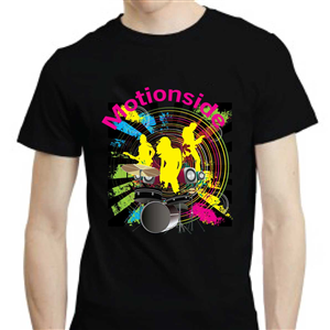 T-shirt Design for Rock Band 'Motionside' | T-Shirt-Design von Sbss