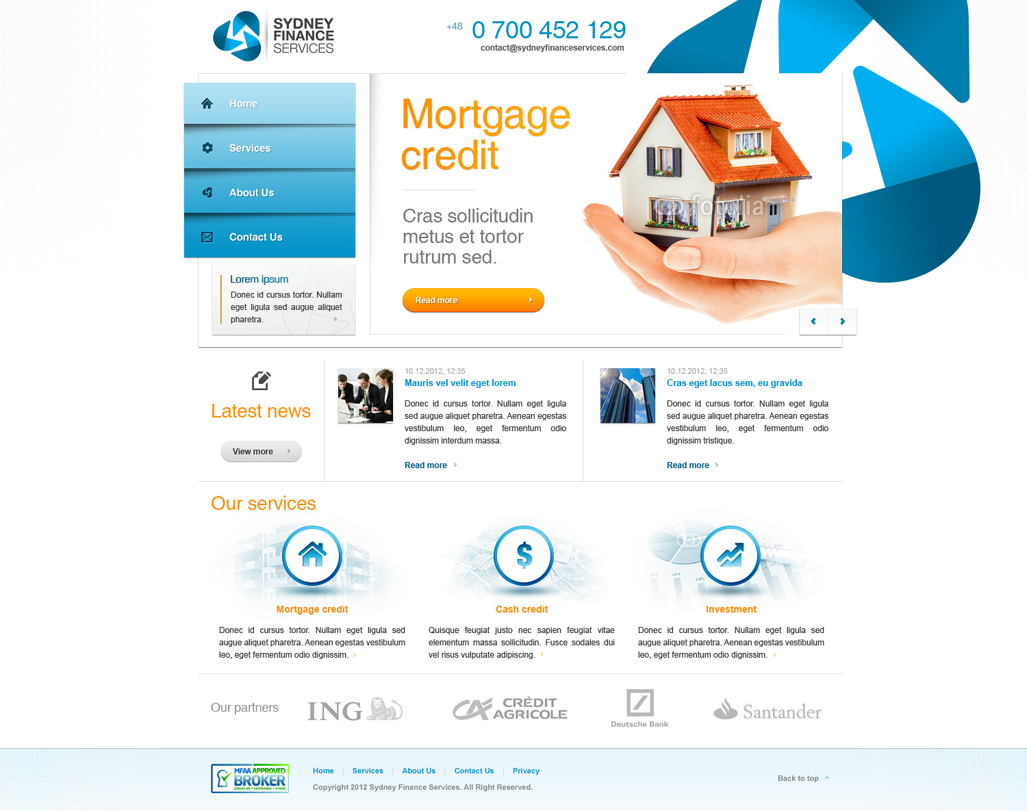 Web Design by Chris for this project | Design #1191471