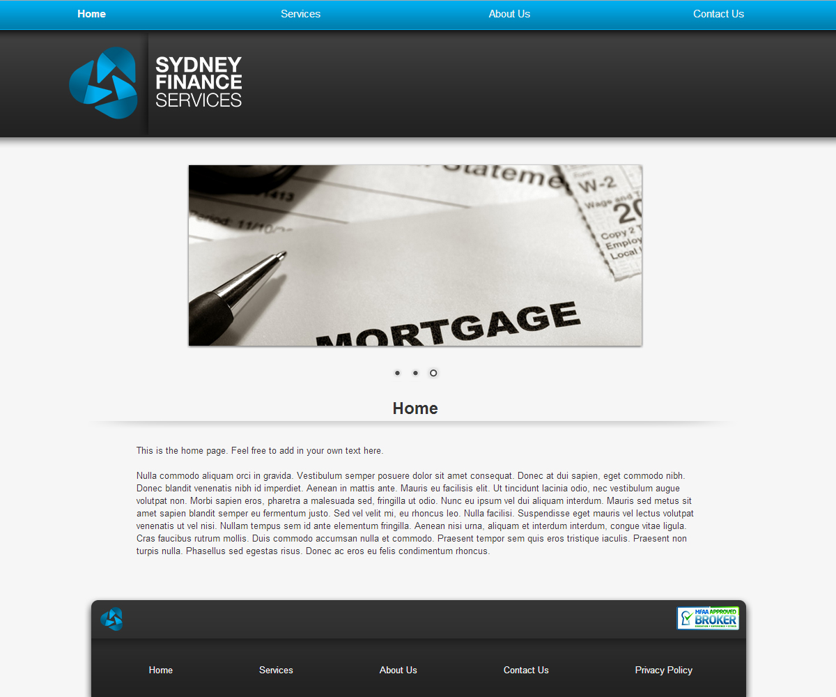 Web Design by PaulD for this project | Design #1176534