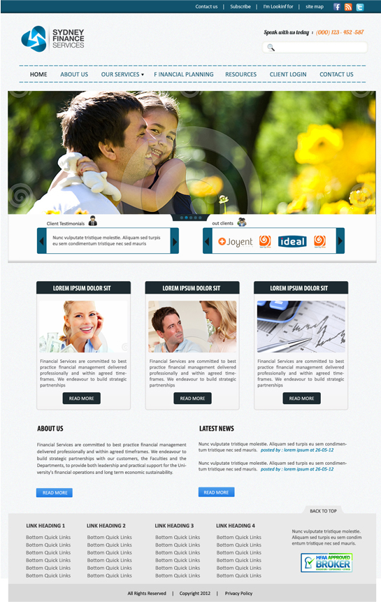 Web Design by creativemind for this project | Design #1169559