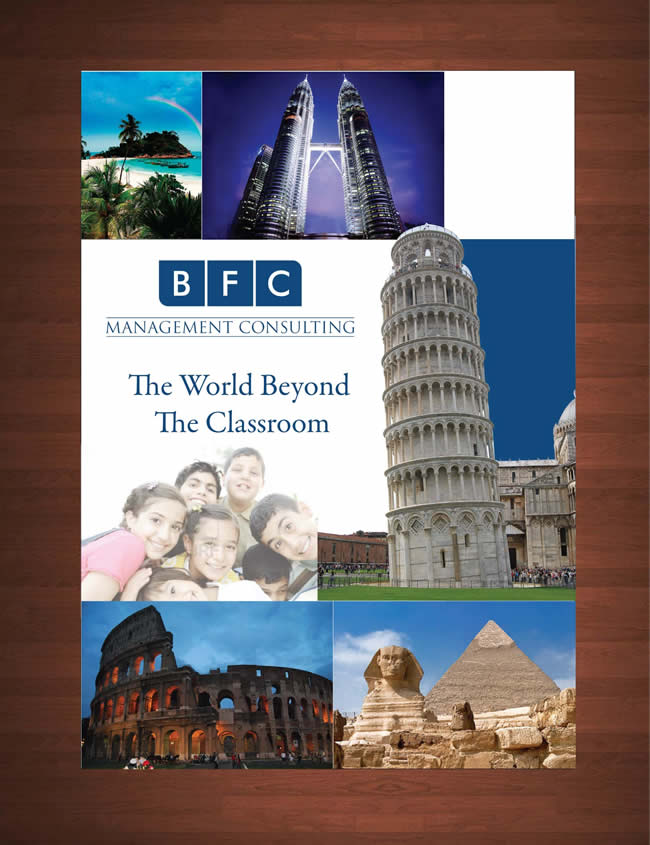 Brochure Design by Sbss for BFC Travel Management | Design #1175109