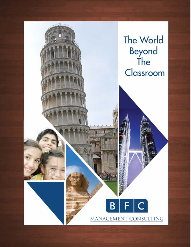 Brochure Design by Sbss for BFC Travel Management | Design #1175110