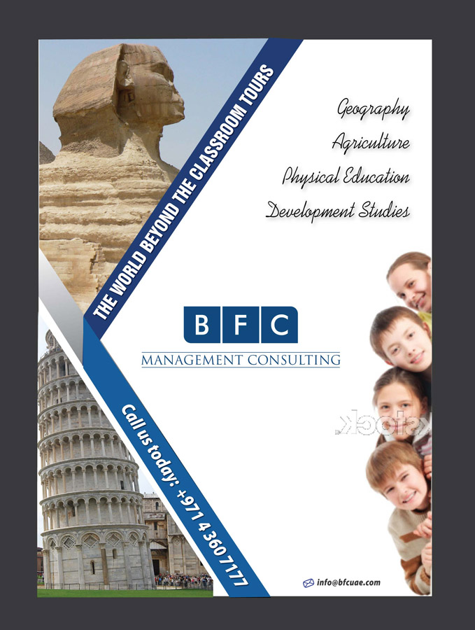 Brochure Design by Sbss for BFC Travel Management | Design #1175876