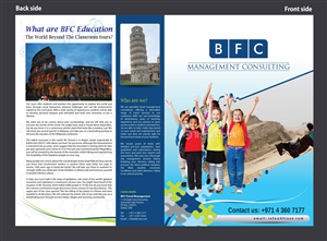 Brochure Design by Sbss for BFC Travel Management | Design: #1175881
