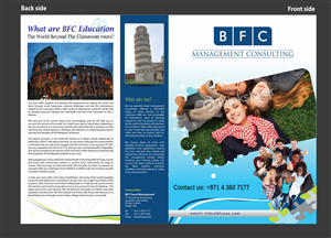 Brochure Design by Sbss for BFC Travel Management | Design: #1178948