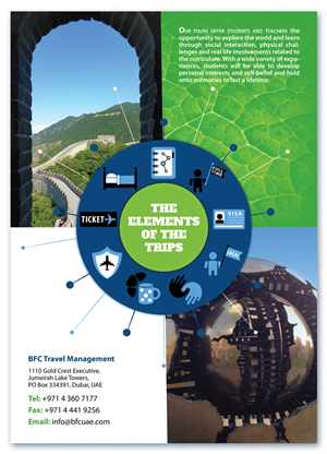 Brochure Design by Bogi for BFC Travel Management | Design: #1189134