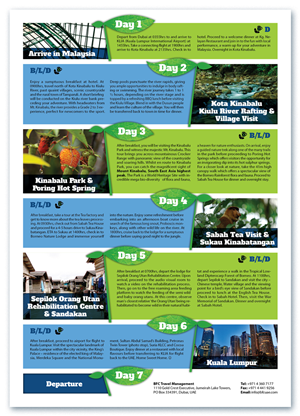 Brochure Design by Bogi for BFC Travel Management | Design: #1189181