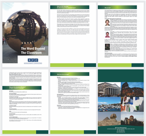 Brochure Design by barinix for BFC Travel Management | Design #1216459