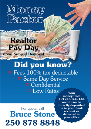 Flyer Design by Impressive Solutions for Money factor | Design: #1179391