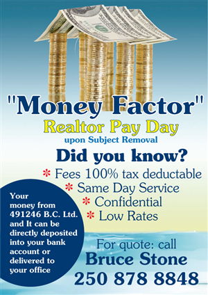 Flyer Design by Impressive Solutions for Money factor | Design: #1179395
