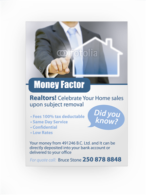 Flyer Design by DAStudioDesigns for Money factor | Design: #1185798