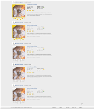 Web Design par Jagannath pour Betterdating.com & DatingTurnaround.com (both online in the course of 2014) | Design : #1189448