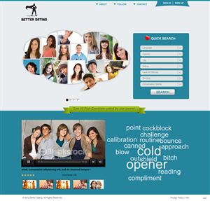 Web Design par pb pour Betterdating.com & DatingTurnaround.com (both online in the course of 2014) | Design : #1178066