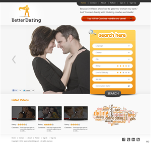 Web Design par pb pour Betterdating.com & DatingTurnaround.com (both online in the course of 2014) | Design : #1178069