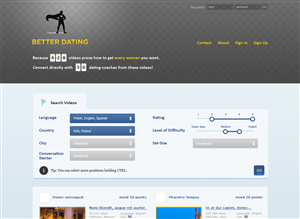 Diseño Web por Veleriq para Betterdating.com & DatingTurnaround.com (both online in the course of 2014) | Diseño: #1182624